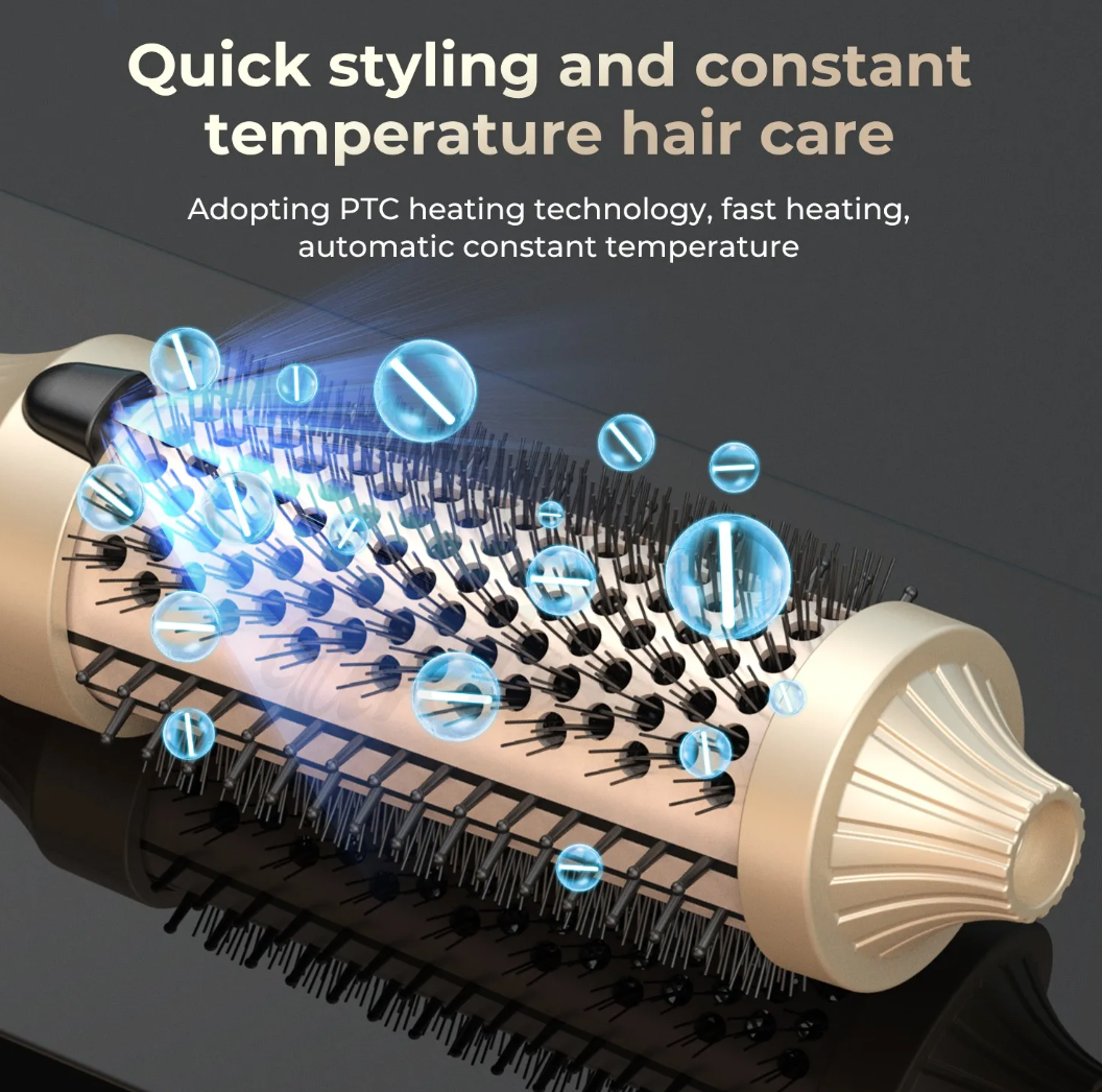 3-in-1 Hot Air Brush Hair Styler
